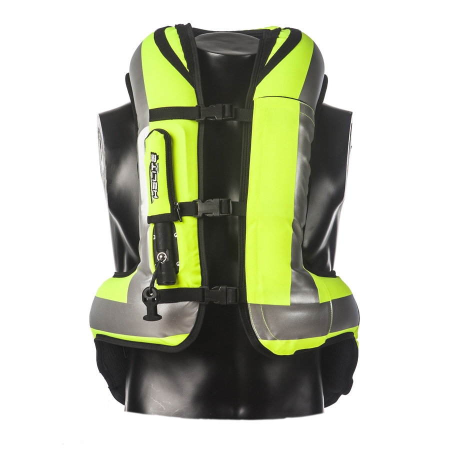 Airbagová vesta Helite Turtle HiVis 1  žlutá  XS