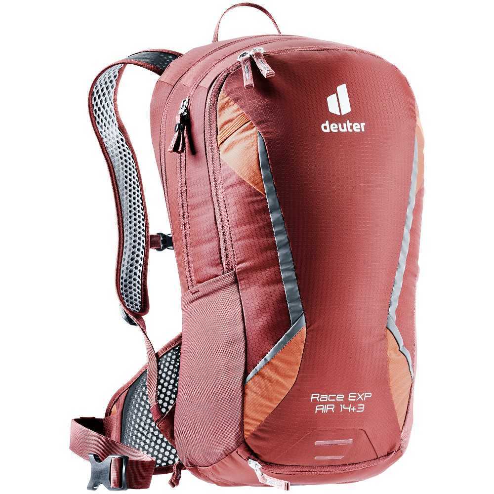 Cyklistický batoh Deuter Race EXP Air  redwood-paprika