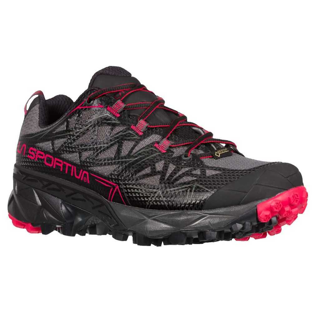 Dámské turistické boty La Sportiva Akyra Woman GTX  Black/Orchid