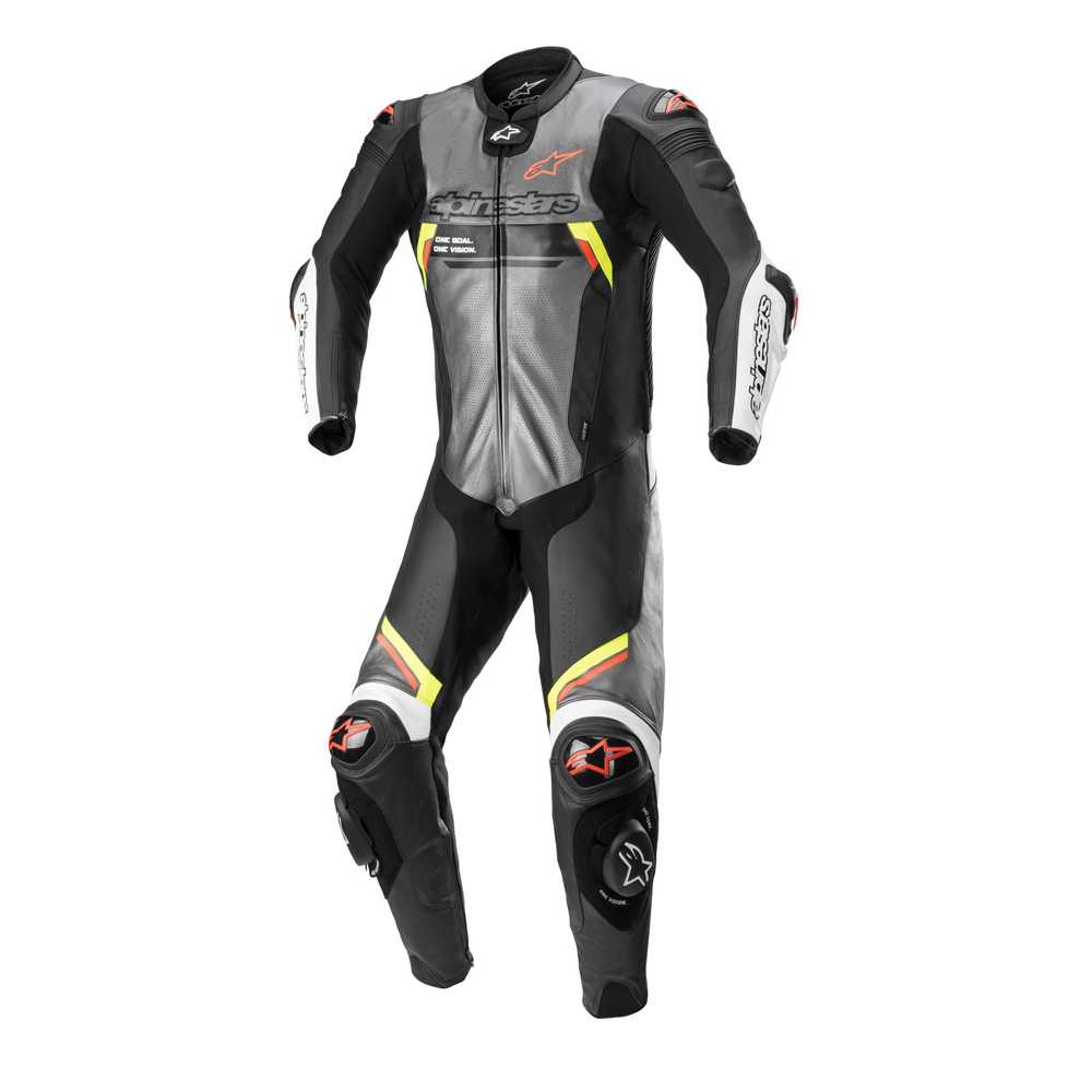 Jednodílná moto kombinéza Alpinestars Missile 2 Ignition metalick