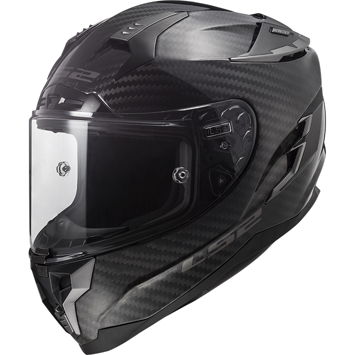 Moto přilba LS2 FF327 Challenger C Carbon Solid  Black  M (57-58)