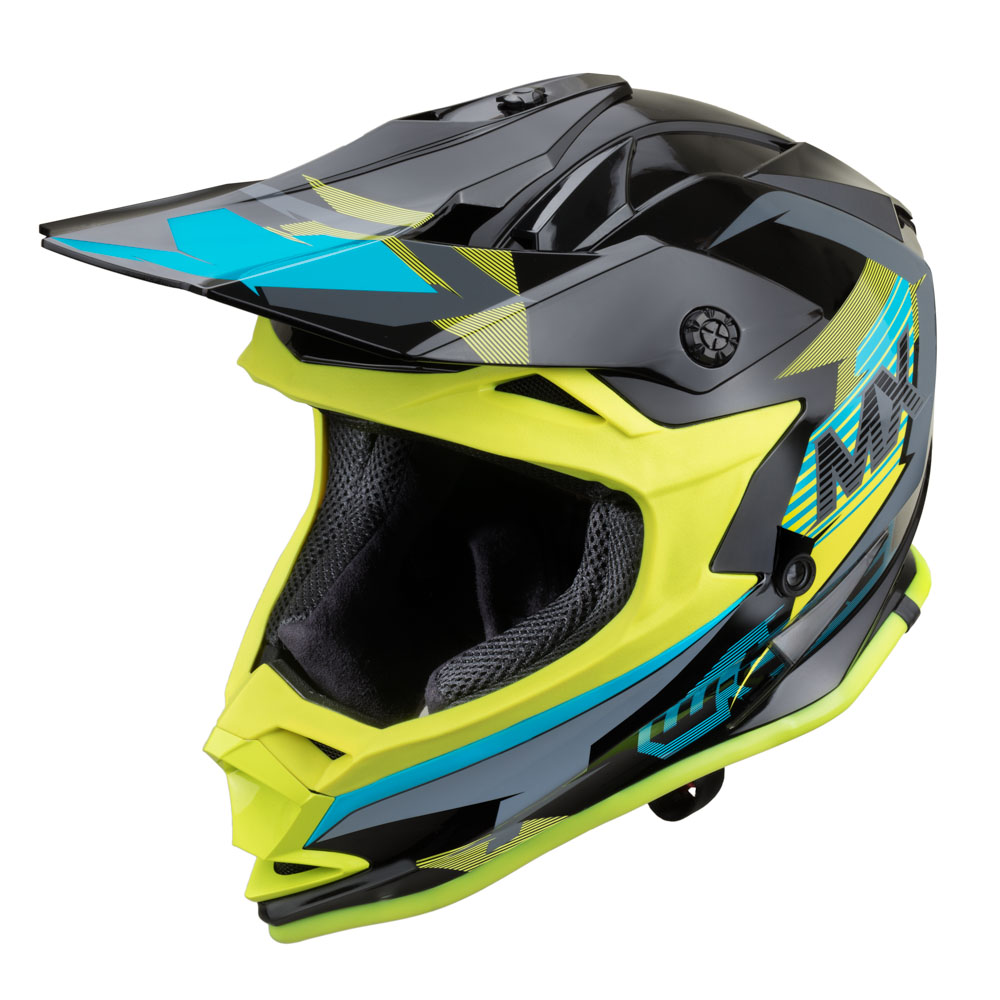 Moto přilba W-TEC V321  Fluo Moonlight  XS (53-54)