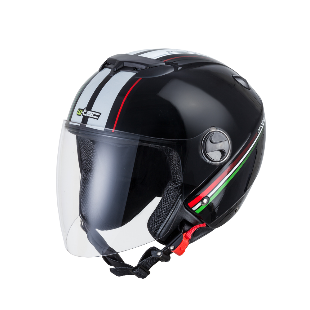 Moto přilba W-TEC YM-617  Corsa Black  L (59-60)