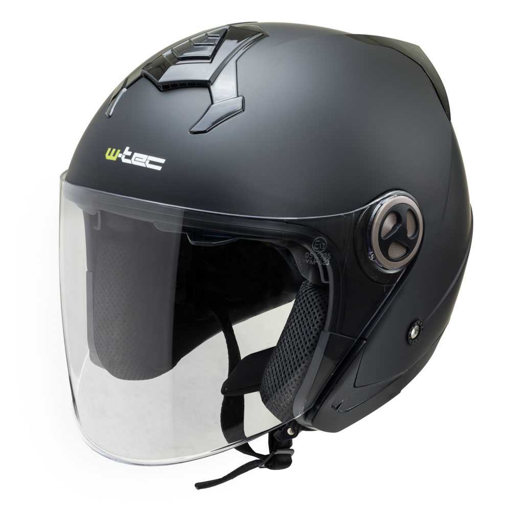 Moto přilba W-TEC YM-623  Pure Matt Black  L (59-60)