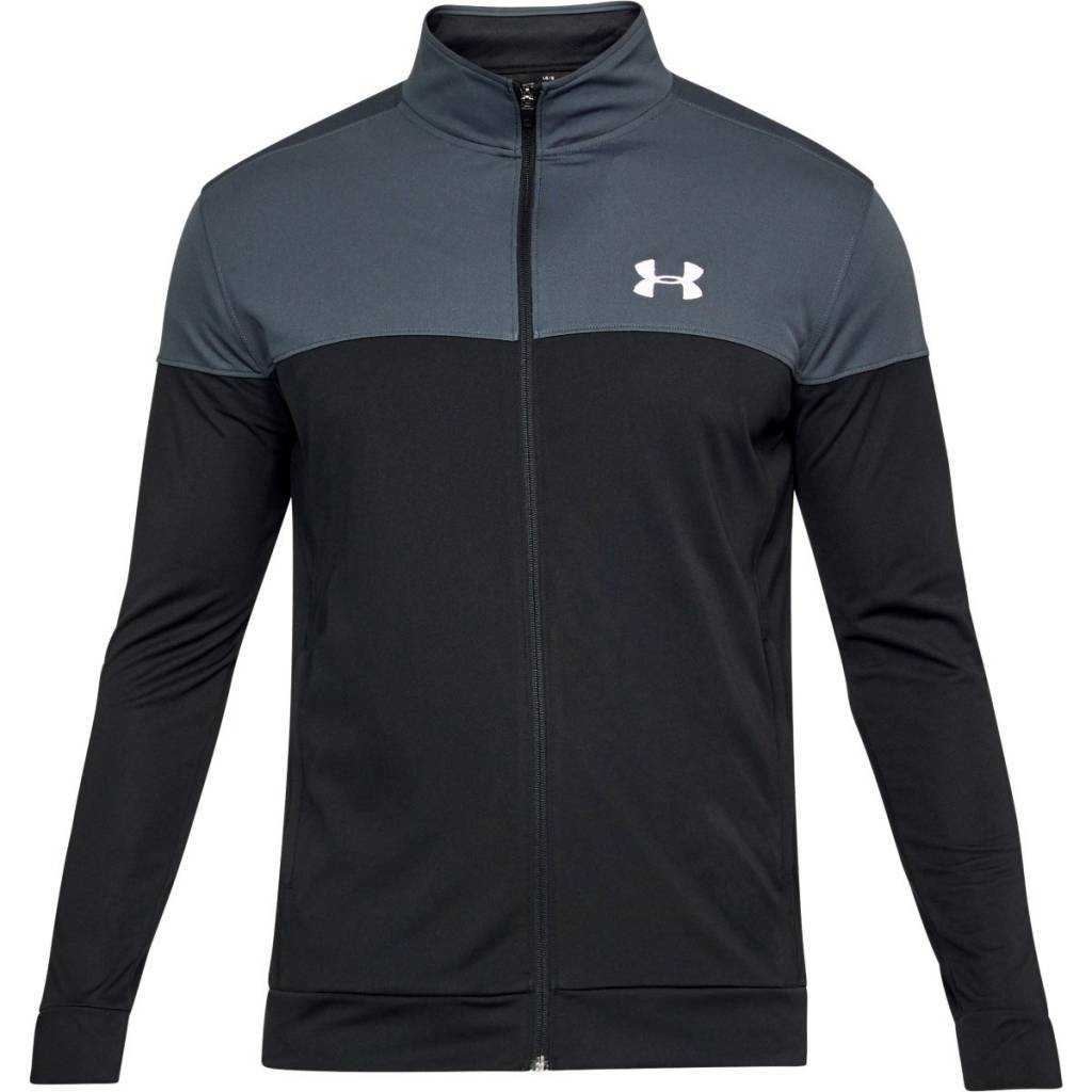 Pánská mikina Under Armour Sportstyle Pique Jacket  Stealth Gray