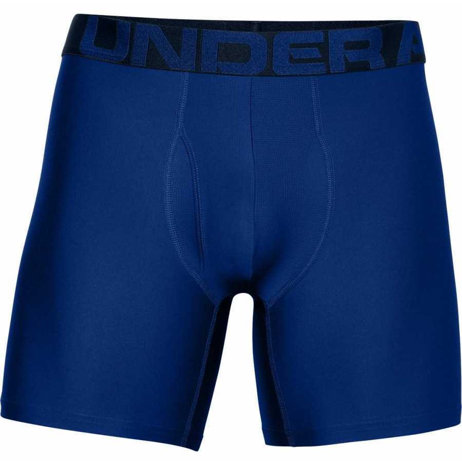 Pánské boxerky Under Armour UA Tech 6in 2ks  Royal  M