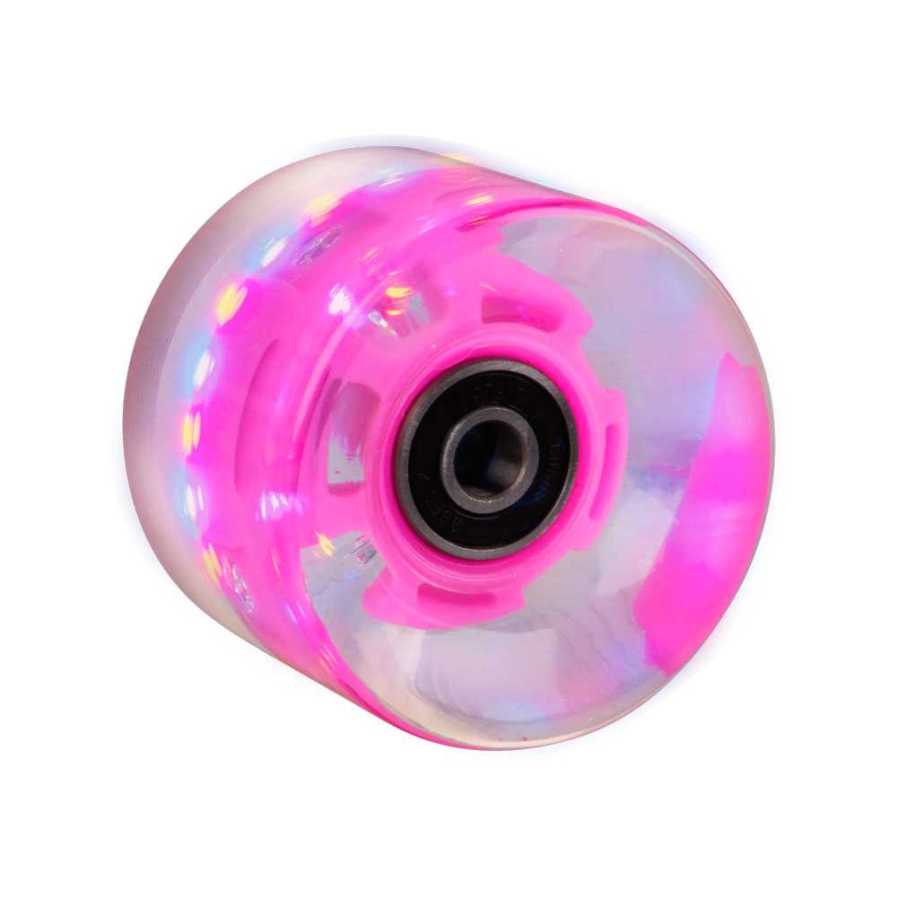 Svítící kolečko na penny board 60*45 mm vč. ložisek ABEC 7