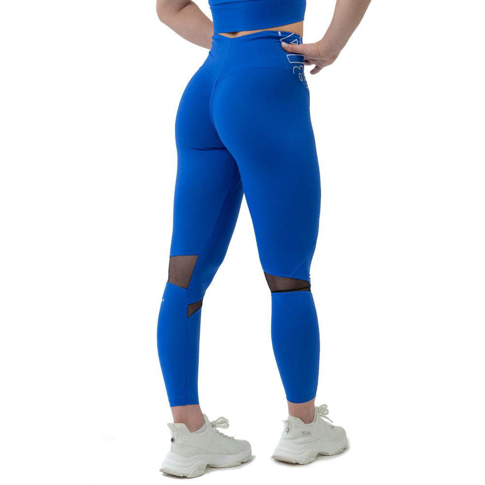 Dámské legíny s vysokým pasem Nebbia FIT Activewear 443  Blue  L