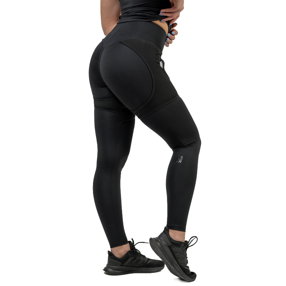 Dámské sportovní legíny se síťkou Nebbia INTENSE Mesh 838  Black