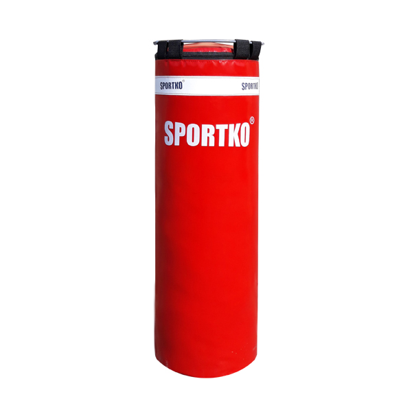 Boxovací pytel SportKO Classic MP4 32x85cm / 15kg  červená