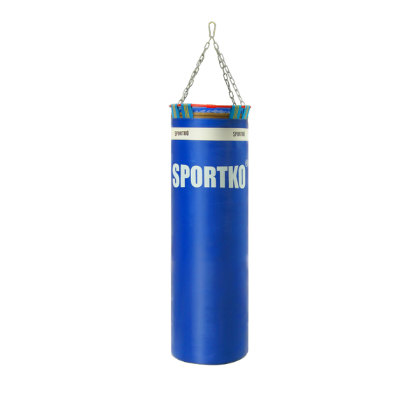 Boxovací pytel SportKO Elite MP22 35x110cm / 40 kg  modrá