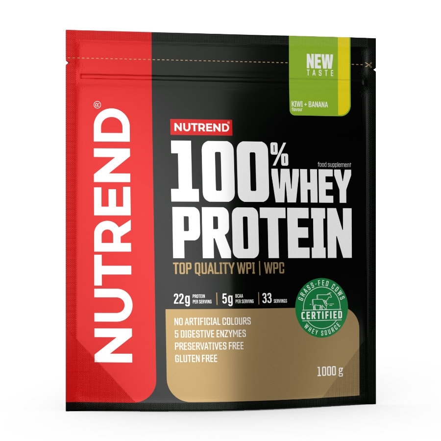 Práškový koncentrát Nutrend 100% WHEY Protein 1000g  mango+vanilka