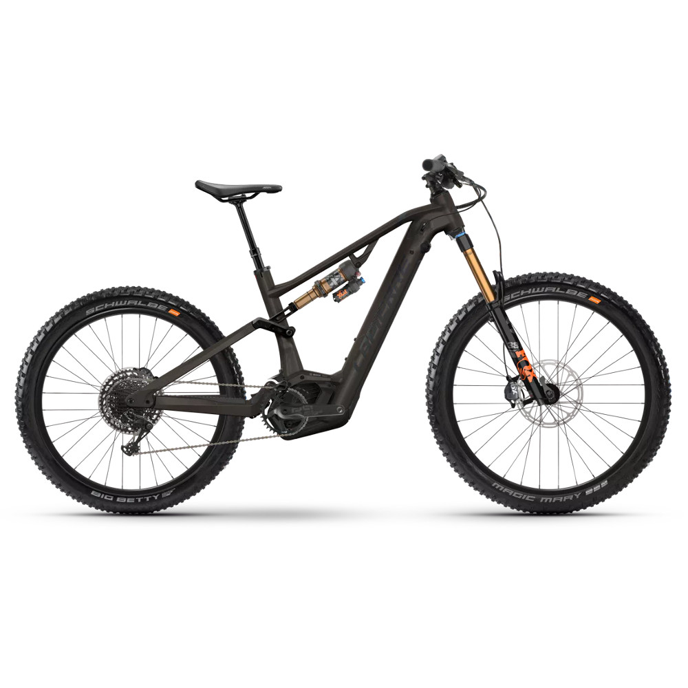 Celoodpružené elektrokolo Lapierre Overvolt AM 9.7 Dark Grey 29"/27.5" - model 2024  XL (20"