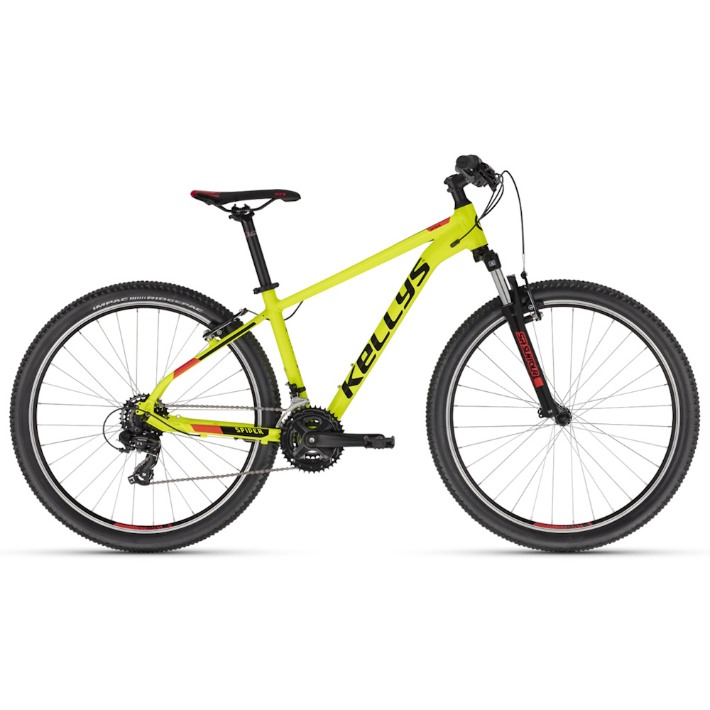 Horské kolo KELLYS SPIDER 10 26" 8.0  Neon Yellow  XS (15"