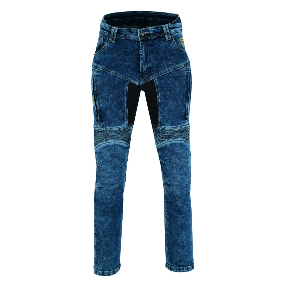 Moto jeansy BOS Prado  Acid Blue  34