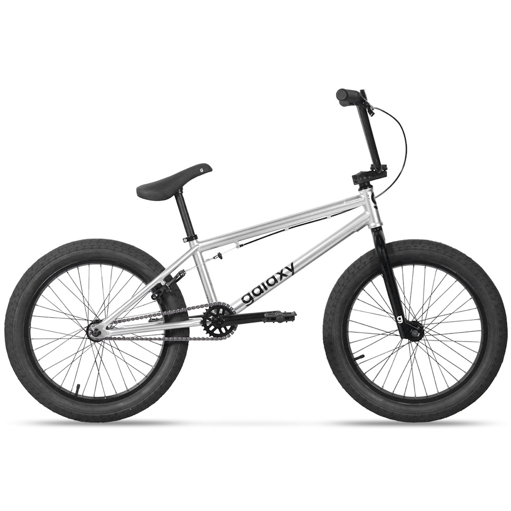 BMX kolo Galaxy Whip 20" 8.0  stříbrná