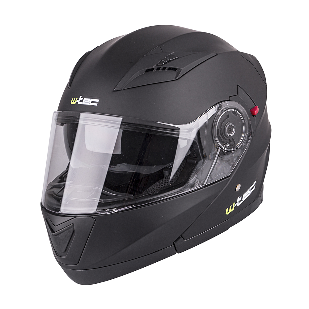 Výklopná moto přilba W-TEC Pezzon  XL (61-62)  černá matná