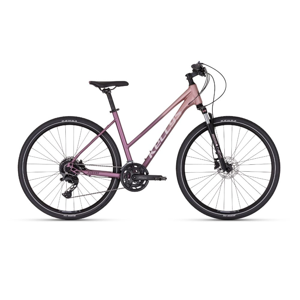 Dámské crossové kolo KELLYS PHEEBE 70 28"  - model 2024  Rosy Violet  S (17"