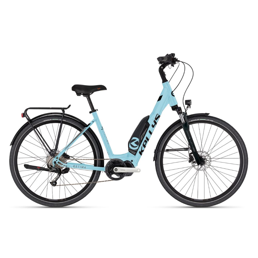 Městské elektrokolo KELLYS ESTIMA 10 SH 504Wh 28" - model 2024  Sky Blue  S (16